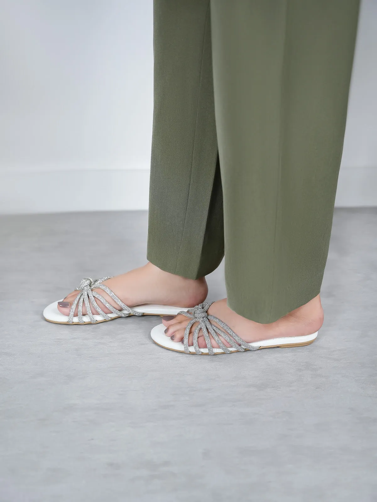 Womens "GLABELLA" Comfy Evening Slippers
