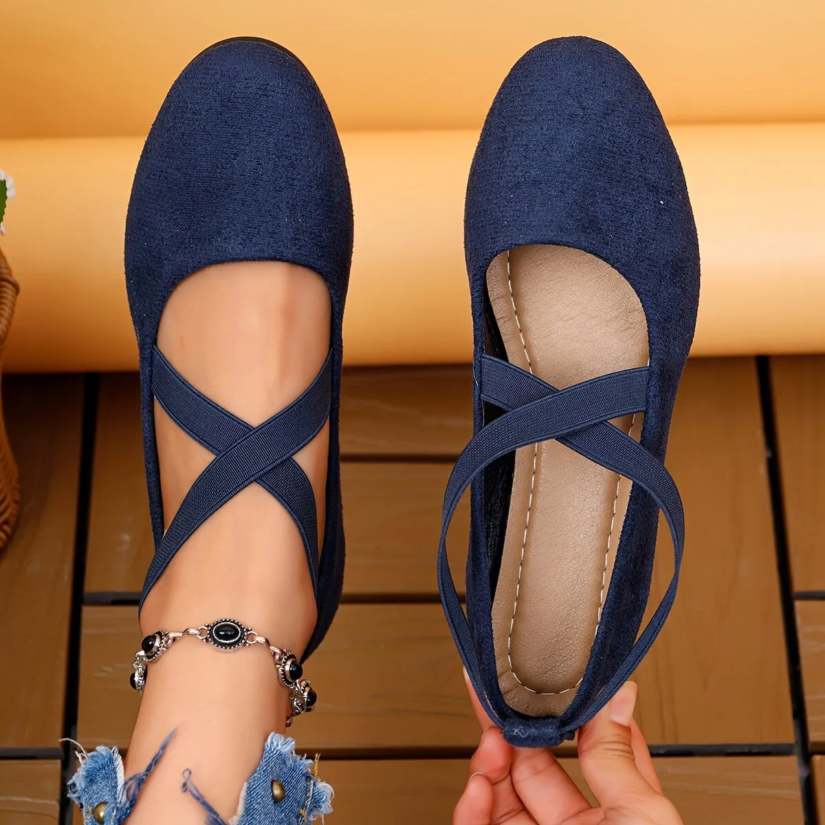 Women's Wedge Flats | Ballet Closed Toe
