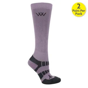 Woof Wear Young Rider Lilac Pro Sock