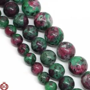 Zoisite Beads Smooth Round