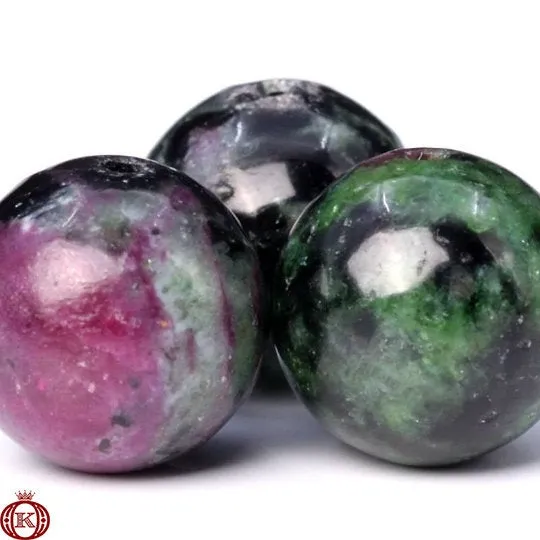 Zoisite Beads Smooth Round